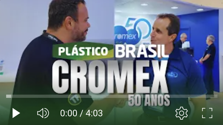 CROMEX na Plástico Brasil 2025 - Portfólio completo de masterbatches e aditivos - TALKPLAST